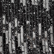 Load image into Gallery viewer, Sequin Mesh (Stripes - 52" to 56")