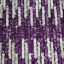 Load image into Gallery viewer, Sequin Mesh (Stripes - 52" to 56")