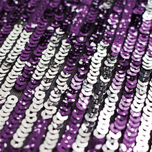 Load image into Gallery viewer, Sequin Mesh (Stripes - 52" to 56")