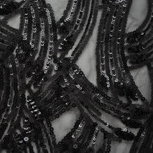 Load image into Gallery viewer, Sequin Mesh (Patterned - 54")