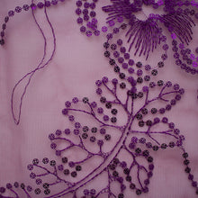 Load image into Gallery viewer, Sequin Mesh (Floral - 54")