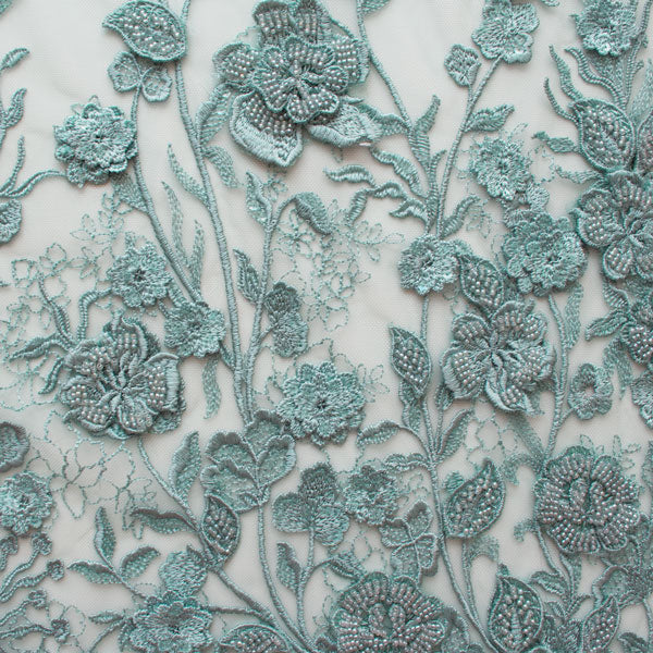 Queen Textiles Beaded Lace – Queen Textiles Inc.