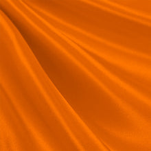 Load image into Gallery viewer, Bridal Satin (Solid Oranges - 60&quot;)