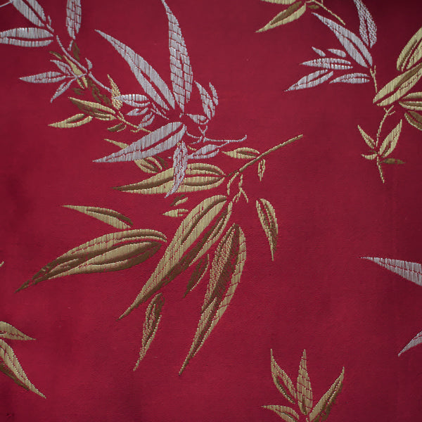 Chinese Polyester Brocade (Bamboo Leaves - 45