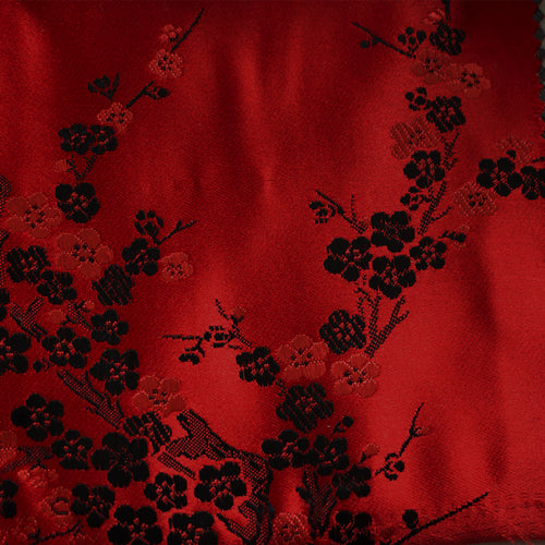 Chinese Polyester Brocade (Cherry Blossoms - 60