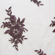 Load image into Gallery viewer, Corded Lace (Floral - 54&quot;)