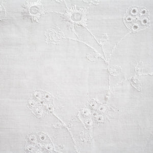 100% Cotton Voile (Embroidered - 54")