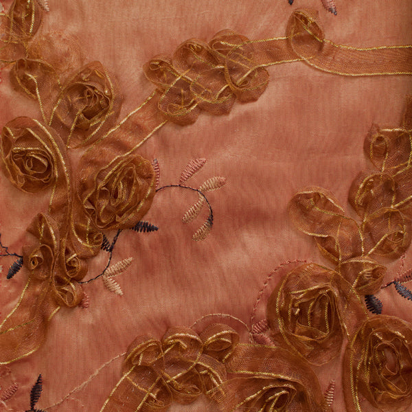 3D Polyester Brocade (Florals - 60