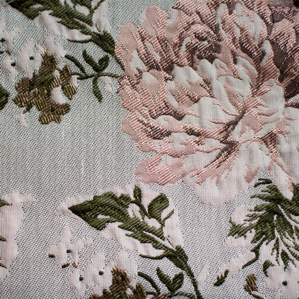 Polyester Brocade (Floral - 60